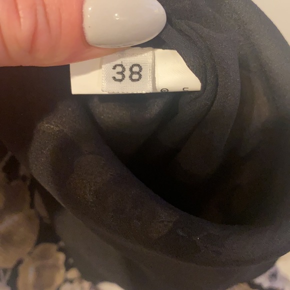 Vintage Jean-Louis Scherrer 100% Silk Floral Tank - Picture 9 of 9